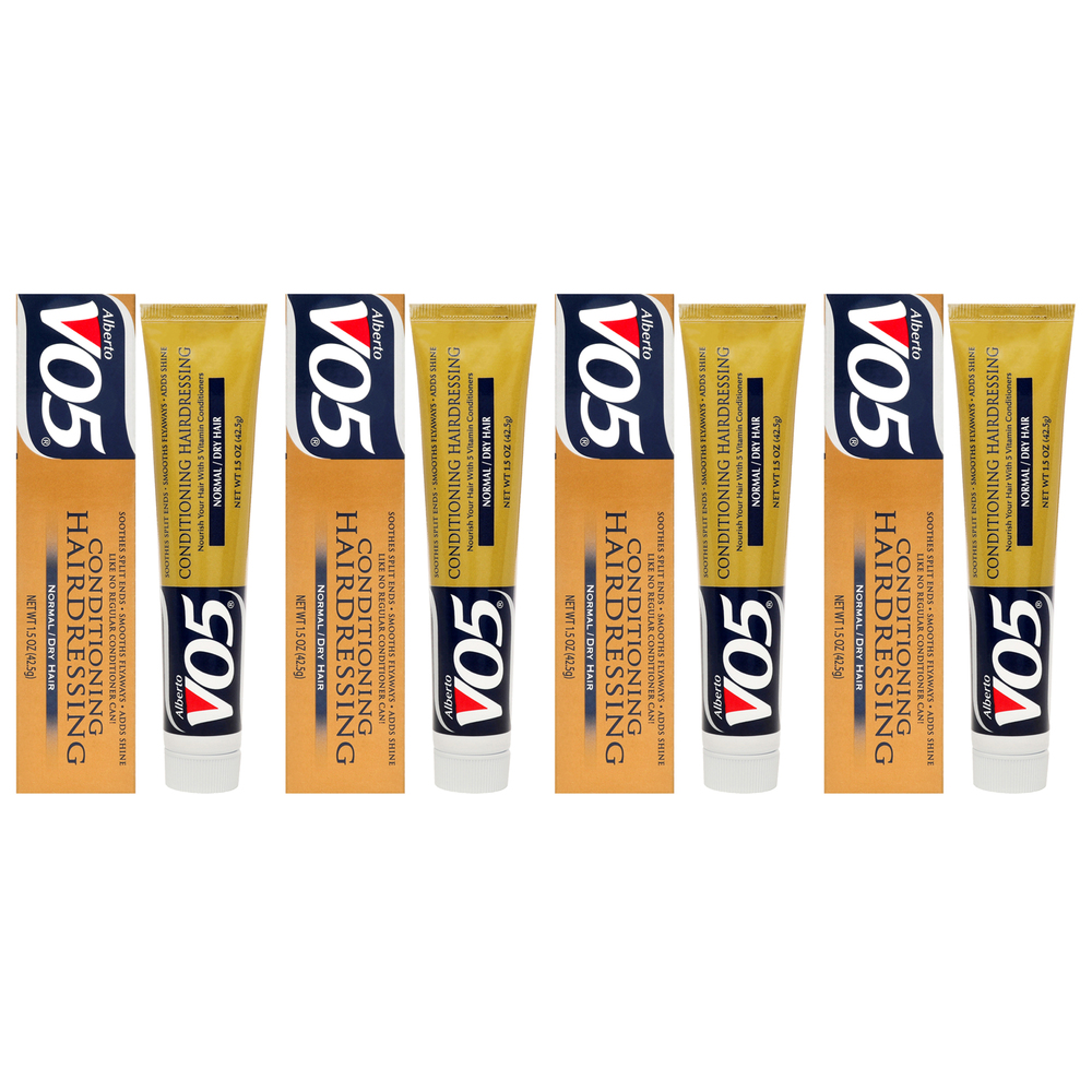 Alberto VO5 Conditioning Hairdressing - Normal to Dry Hair - Pack of 4